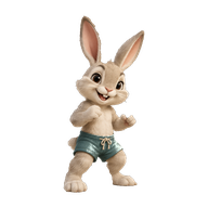 Conclave’s baby rabbit companion
